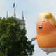 Illustration for article titled Grotesque Trump Baby Blimp Takes to the Skies!em/em